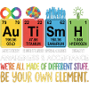 Autism Awareness Chemistry Neurodiversity