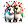Cadeau du petit lapin Rex