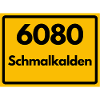 Alte Postleitzahl 6080 Schmalkalden | DDR
