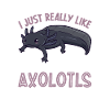 I love my Black Melanoid Axolotl