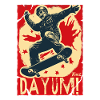 Skull Skater Dayum Poster