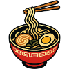 Ramen Bowl with Chopsticks