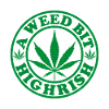 Weed Christmas Circle