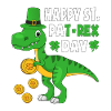 St Pat Rex Day Coin Keeper