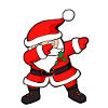 Santa Dab Festive Cheer