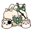 Kawaii Book Club: Cats and Rabbit