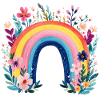 Magnifique arc-en-ciel