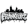 Frankfurt Skyline Graffiti