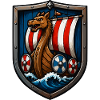 Viking Dragon Boat Shield