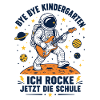 Einschulung Astronaut Gitarre Shirt