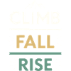 Climbs Falls Raises Mountain