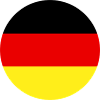 Drapeau rond allemand