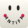 Friendly Antifa Greige | Gradient Design Smile