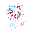Coq Gaulois & Lettres Françaises Soyez Différent