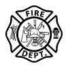 Fire Brigade Badge Emblem