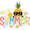 Ananas Soleil Été Vif