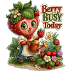 Berry Busy Strawberry Gardener