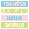 Abschied Kindergarten Einschulung