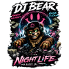 DJ Bear Nachtleben Orso Neon