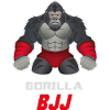 Gorilla BJJ Grappling Beast Design