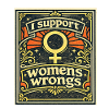 Support Women's Rights Emblem