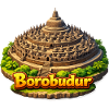Borobudur Temple Cartoon