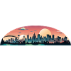 Sunset City Panorama