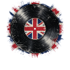 Drapeau britannique en vinyle