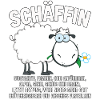 Schäffin - Alpha Schaf mit Sonnenbrille