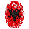 Drapeau ADN d’Albanie Drapeau