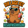 Capybara Cocktail Spruch