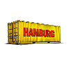 Hamburg Gelber Container Design