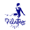 Pilates Silhouette Bleu Dédié