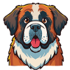 Saint-Bernard (portrait/bande dessinée)