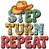 Line Dance Step Turn Repeat