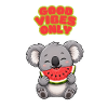 Koala Pastèque : bonnes ondes