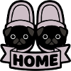 Pug Slippers Home Banner