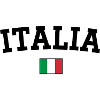 Drapeau italien Noir
