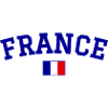France Flag Design Blue