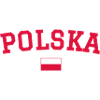 Poland Flag Design Red