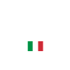 Drapeau italien Dessin blanc