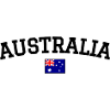 Drapeau australien Noir