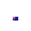 Drapeau australien : Dessin blanc
