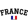 Drapeau français Noir