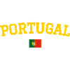 Portugal Flag Design Yellow