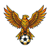 Flame phoenix with ball