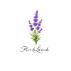 Poetic Lavender Flower – Elegant Illustration