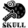 Tribal Skull (Black)