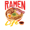 Ramen Life Noodle Bowl Japan Foodie