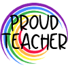 Stolzer Lehrer LGBTQ Pride Regenbogendesign